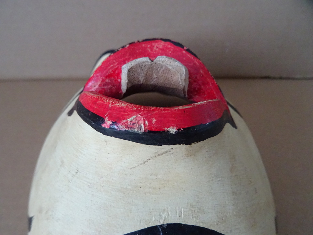 Vintage houten masker Indonesië - Afbeelding 8