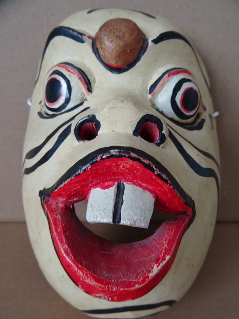 Vintage houten masker Indonesië - Afbeelding 14