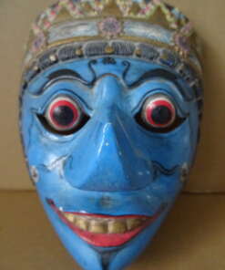 Vintage houten masker Indonesië