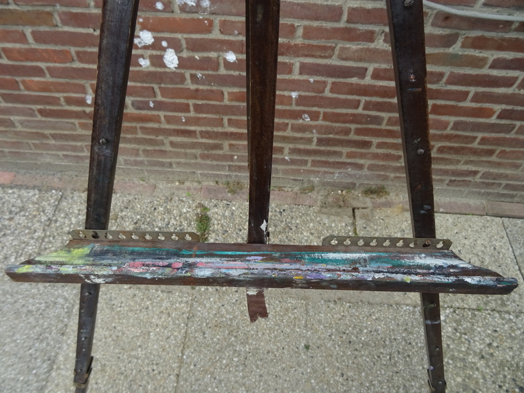 Grote houten schildersezel - Afbeelding 2
