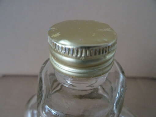 Glazen whiskey fles beeld Napoleon 23 cm
