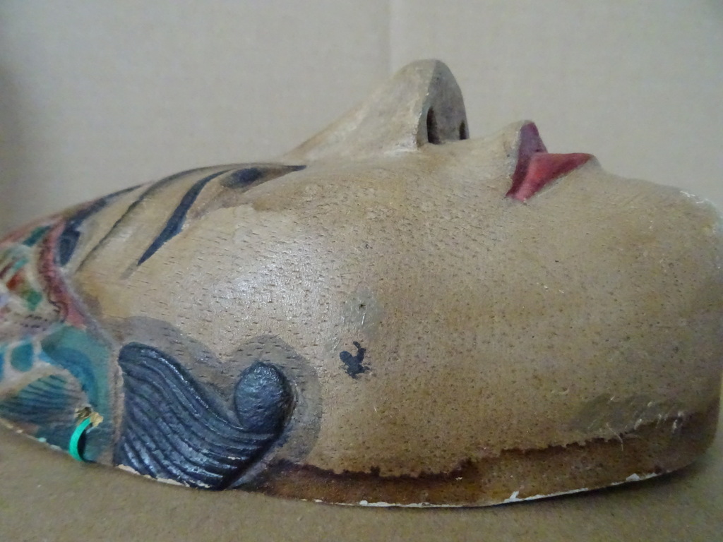 Vintage houten maskers Indonesië - Afbeelding 21
