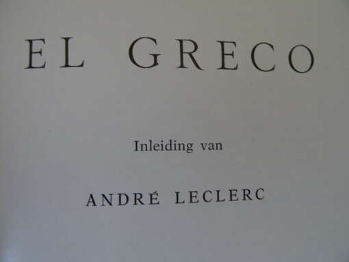 André Leclerc El Greco
