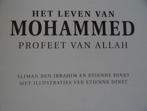 Het leven van Mohammed profeet van Allah - Curiosa en Kunst.nl