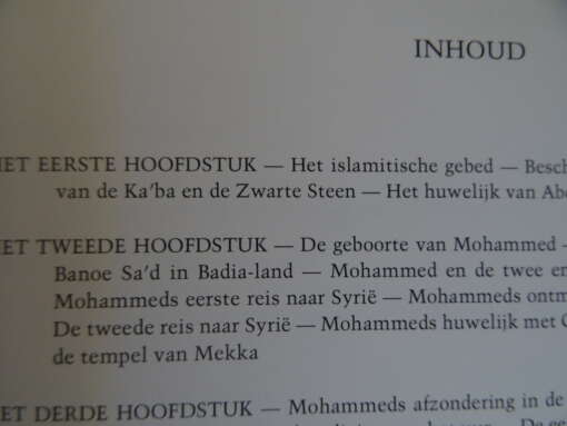 Het leven van Mohammed profeet van Allah - Curiosa en Kunst.nl