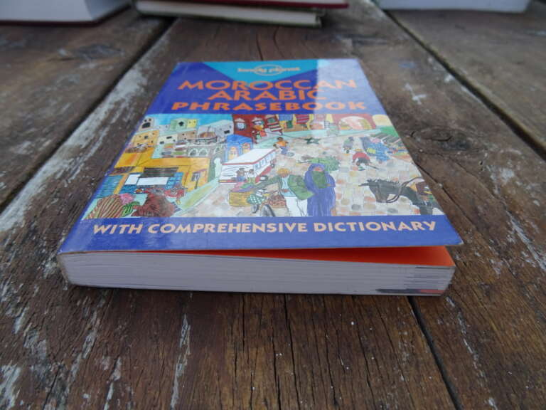 Alternative view of Moroccan Arabic phrasebook