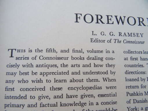 The Concise encyclopaedia of antiques volume five