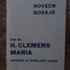 Noveen boekje van de H. Clemens