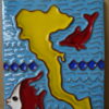 Aardewerk reliëf Griekenland Corfu 2008