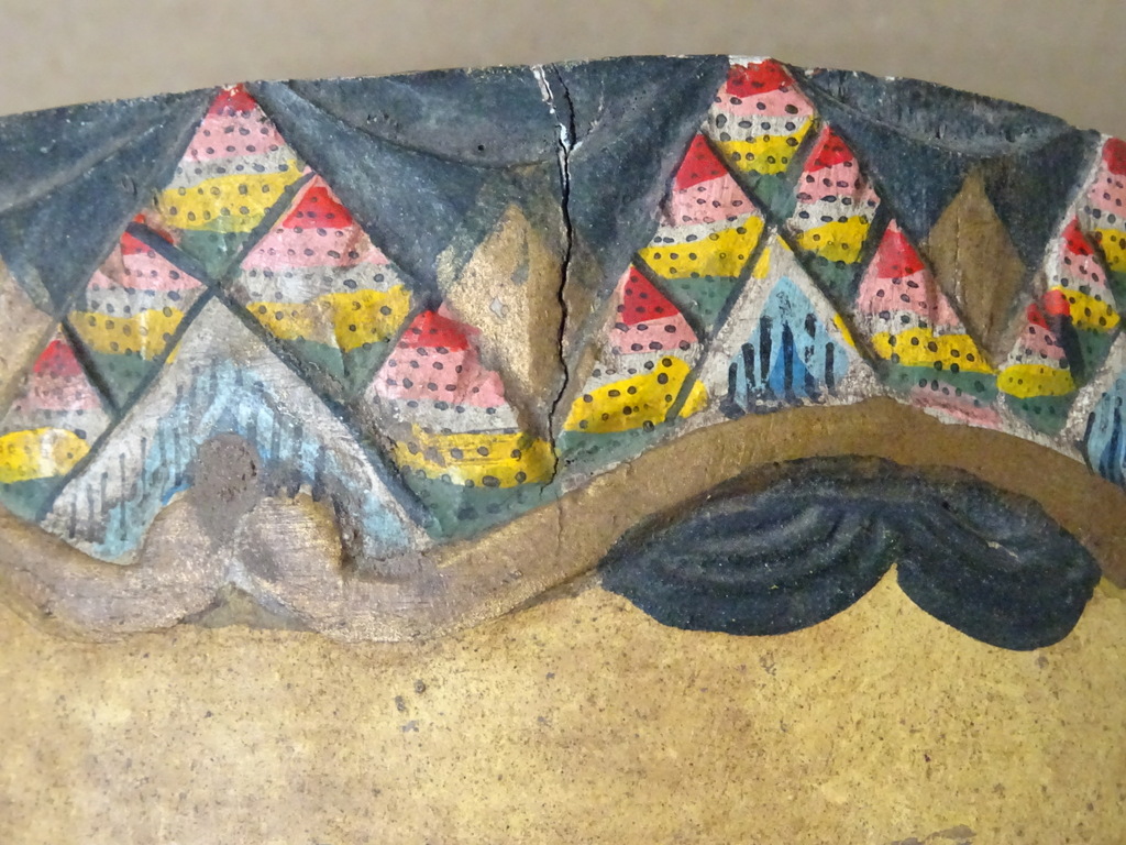 Vintage houten masker Indonesië - Afbeelding 14