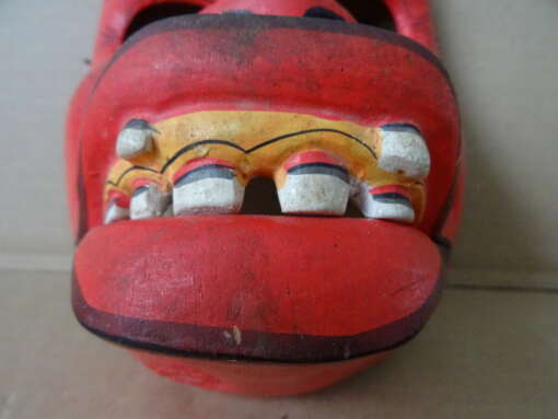 Vintage houten masker Indonesië