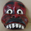 Vintage houten masker Indonesië