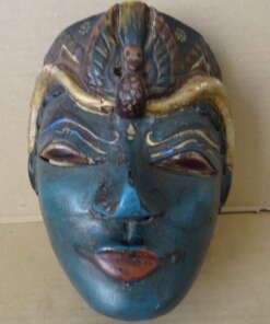 Vintage houten masker Indonesië