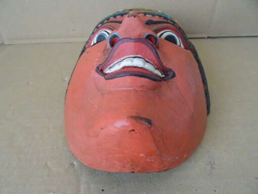 Vintage houten masker Indonesië