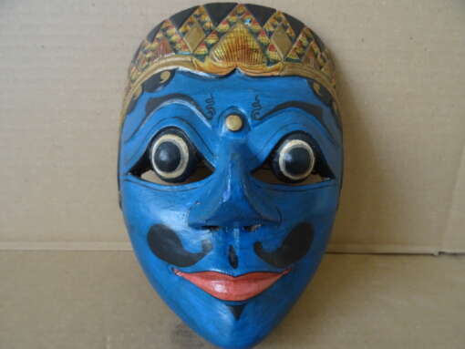 Vintage houten masker Indonesië