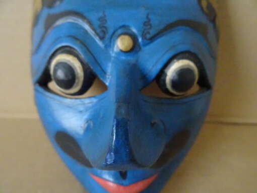 Vintage houten Garuda masker Indonesië