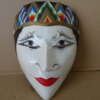 Vintage houten masker Indonesië