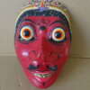 Vintage houten masker Indonesië