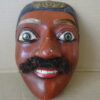 Vintage houten masker Indonesië