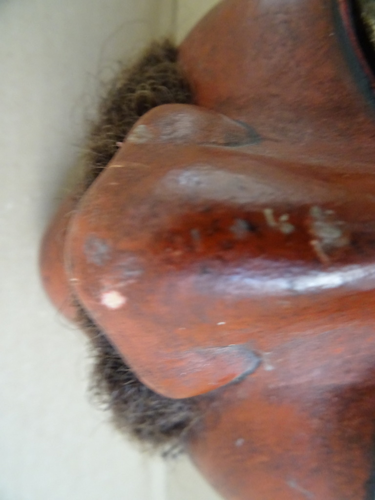 Vintage houten masker Indonesië - Afbeelding 11