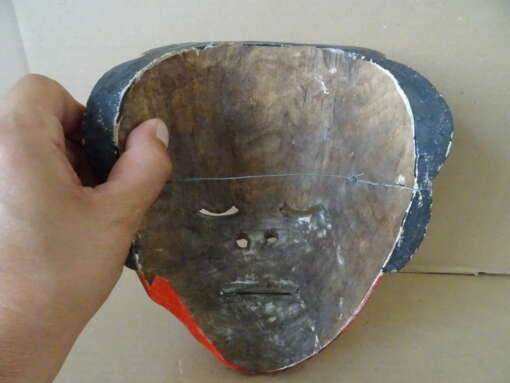Vintage houten masker Indonesië