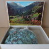Vintage puzzel White Horse Heiligenblutt Oostenrijk