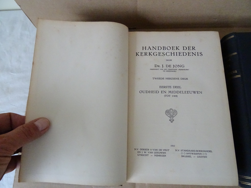 Dr. J. de Jong Handboek der kerkgeschiedenis - Afbeelding 10
