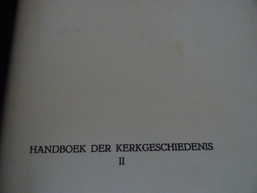 Dr. J. de Jong Handboek der kerkgeschiedenis - Afbeelding 20