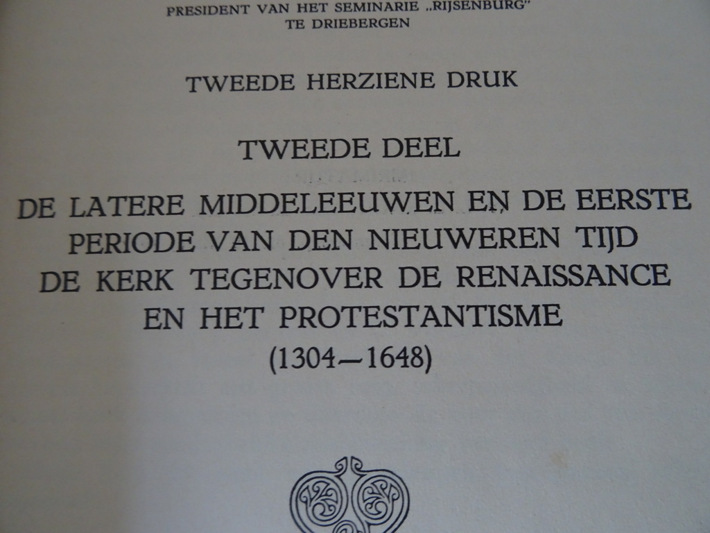 Dr. J. de Jong Handboek der kerkgeschiedenis - Afbeelding 22