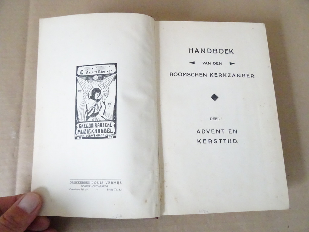 Dom J. van Gennep O.S.B. Handboek van den Roomschen kerkzanger - Afbeelding 5