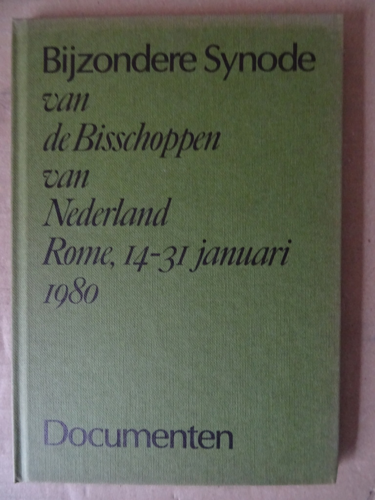 Bijzondere Synode van de Bisschoppen van Nederland