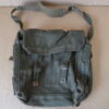 Vintage legerpukkel schoudertas