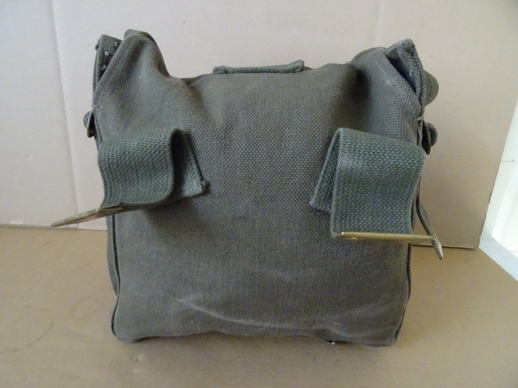 Vintage legerpukkel schoudertas - Afbeelding 7