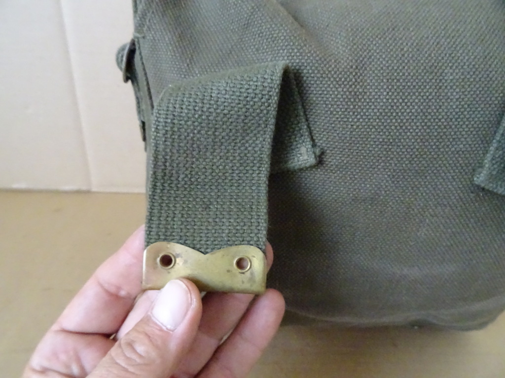 Vintage legerpukkel schoudertas - Afbeelding 8