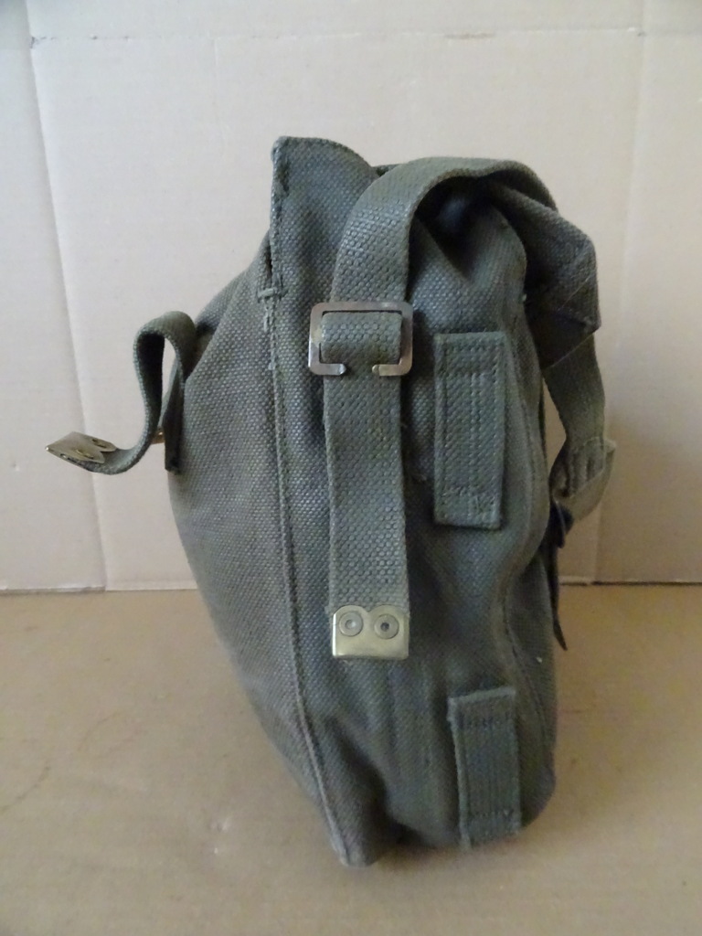 Vintage legerpukkel schoudertas - Afbeelding 9