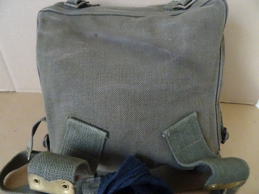 Vintage legerpukkel schoudertas - Afbeelding 13