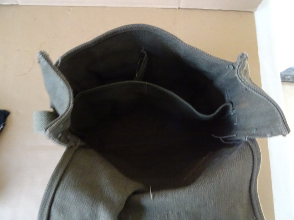 Vintage legerpukkel schoudertas - Afbeelding 14
