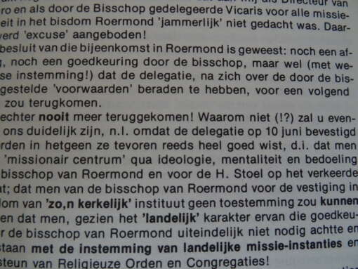 Toespraak voor Dekenale Functiegroep Wereldkerk