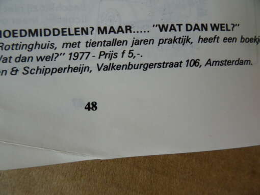 Anti abortus boekje Witboek