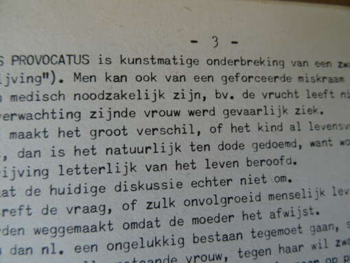 Anti abortus boekje Witboek