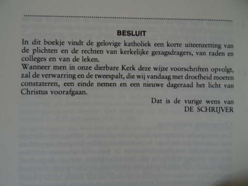 Pater Dr. CH. Dury SDB. Bevoegd in de kerk?