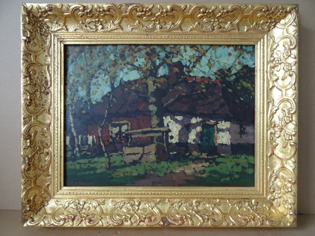 Antiek schilderij Herman Johannes Ansingh