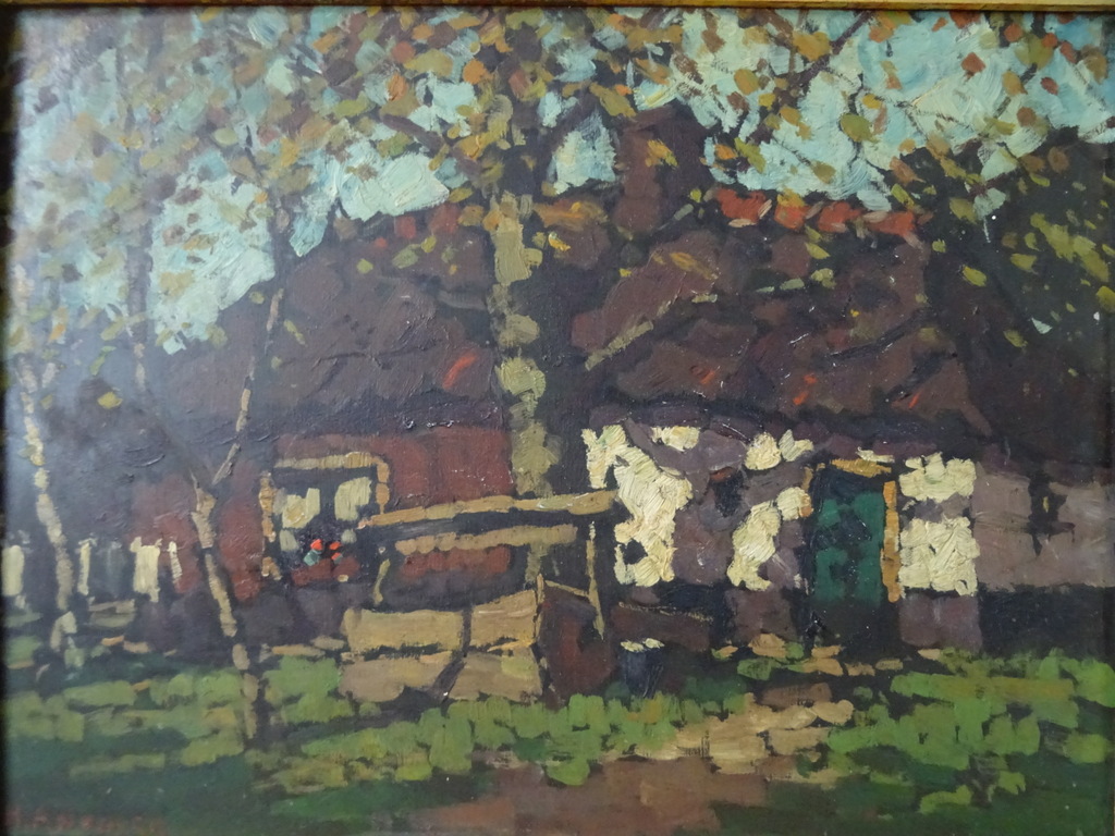 Antiek schilderij Herman Johannes Ansingh - Afbeelding 4
