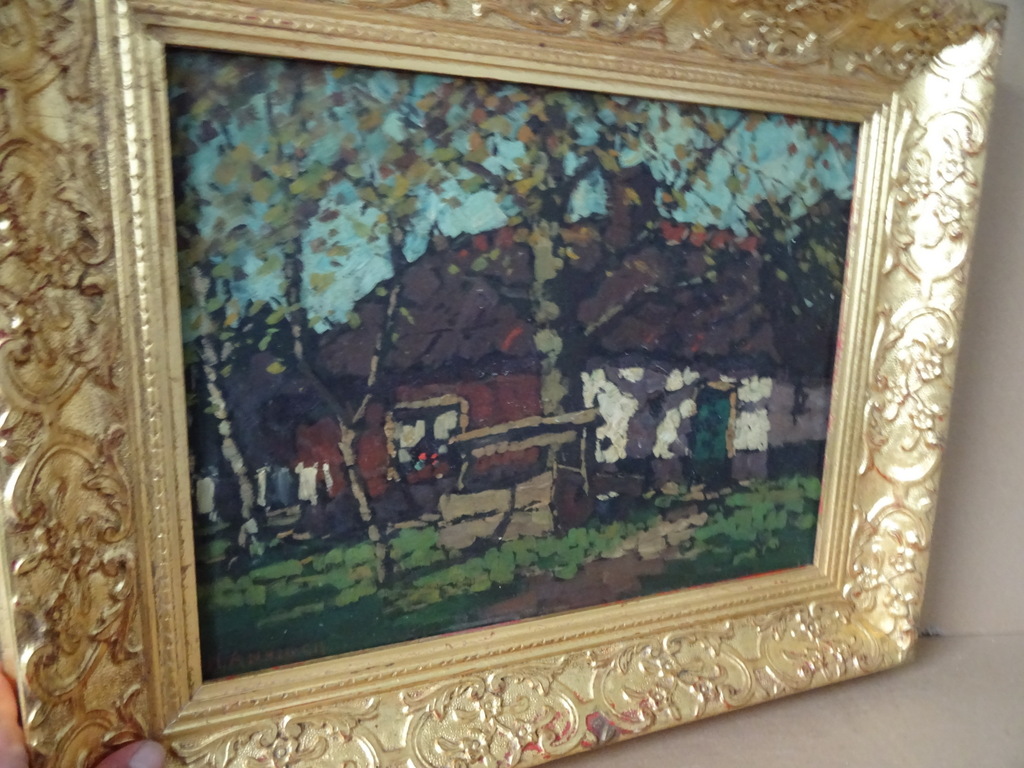 Antiek schilderij Herman Johannes Ansingh - Afbeelding 8