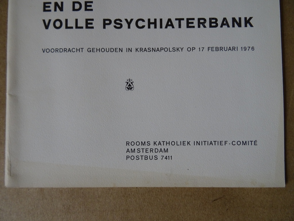 H. van Straelen De tragiek van de lege biechtstoel - Afbeelding 3