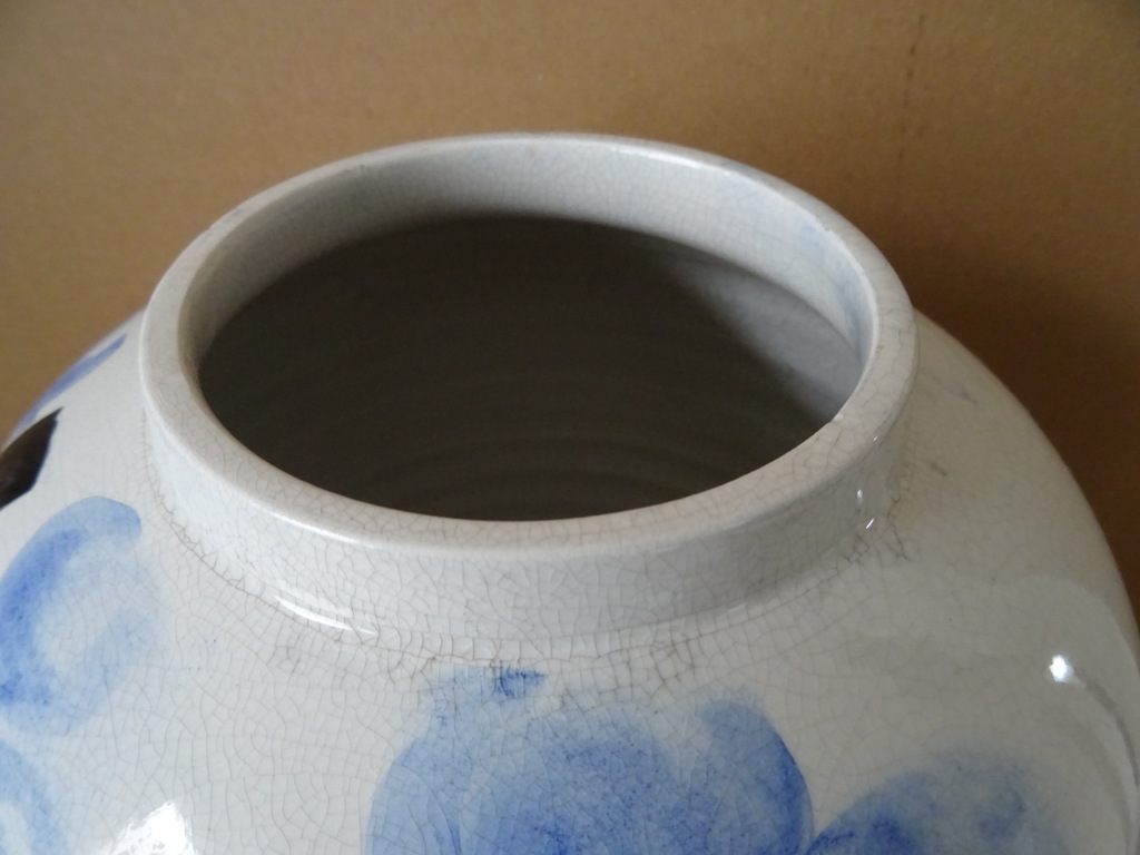 Antieke aardewerk tabakspot 31cm - Afbeelding 15