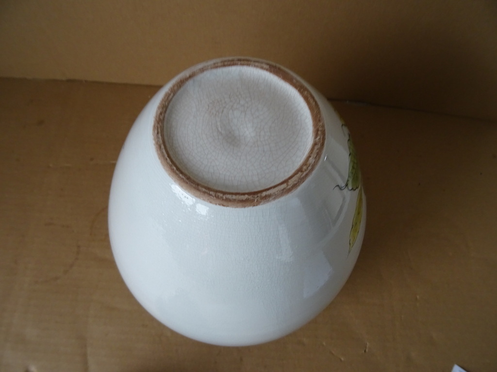 Antieke aardewerk tabakspot 31cm - Afbeelding 17