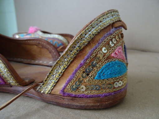 Vintage traditionele Jutti schoenen India
