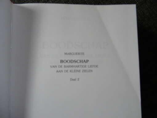 Marguerite Boodschap van de Barmhartige Liefde aan de kleine zielen Deel 2
