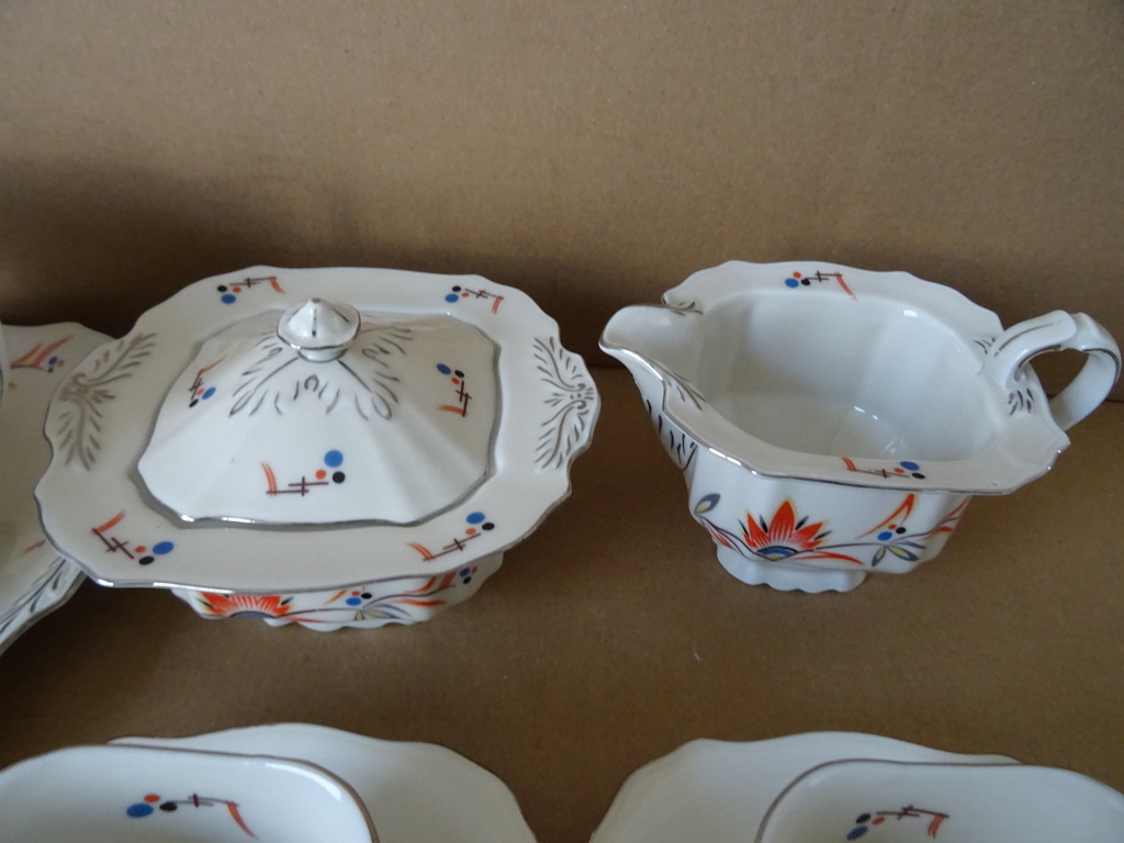 Vintage Epiag Szechoslovakia theeservies - Afbeelding 12